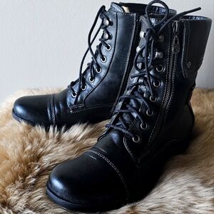 G by Guess Combat Boots Size 9.5